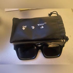 Men Off-white glasses